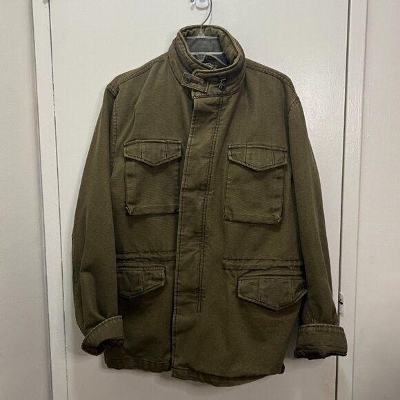 Lucky Brand Outdoor and Utility Jacket - Men's Large in Olive Green - Picture 1 of 16